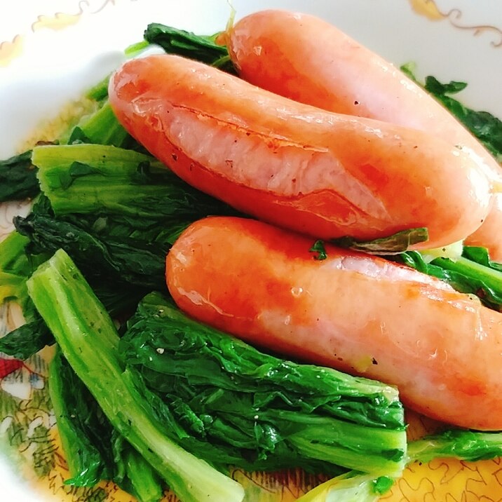 油菜とウインナーのオリーブオイル炒め レシピ 作り方 By やっすん 楽天レシピ 油菜とウインナーのオリーブオイル炒め レシピ 作り方 By やっすん 楽天レシピ